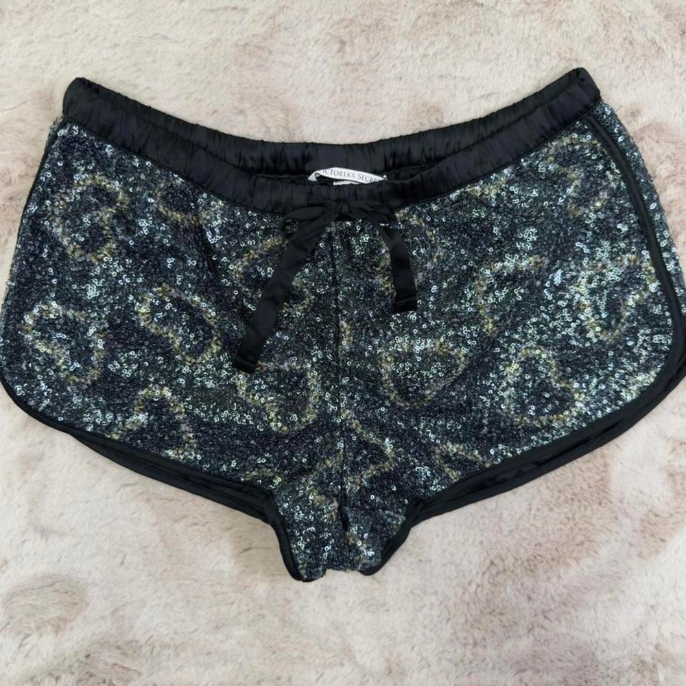 Victoria's‎ Secret Sequin Lounge Shorts, summer shorts, hotpants